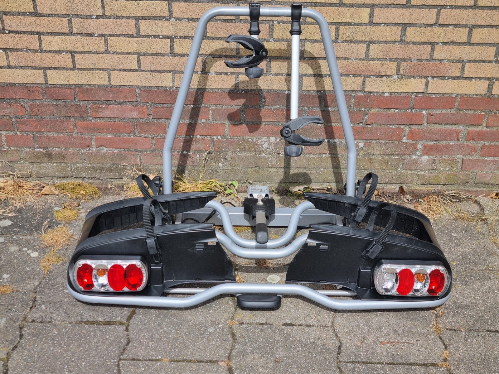 Fietsendrager Thule EP 915 Voor 2 E-bike's Kantelbaar, Ophalen, Gebruikt, Elektrische fiets, 2 fietsen