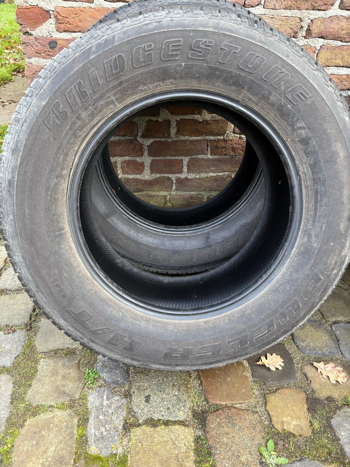 4x 18 inch autobanden, Ophalen, Gebruikt
