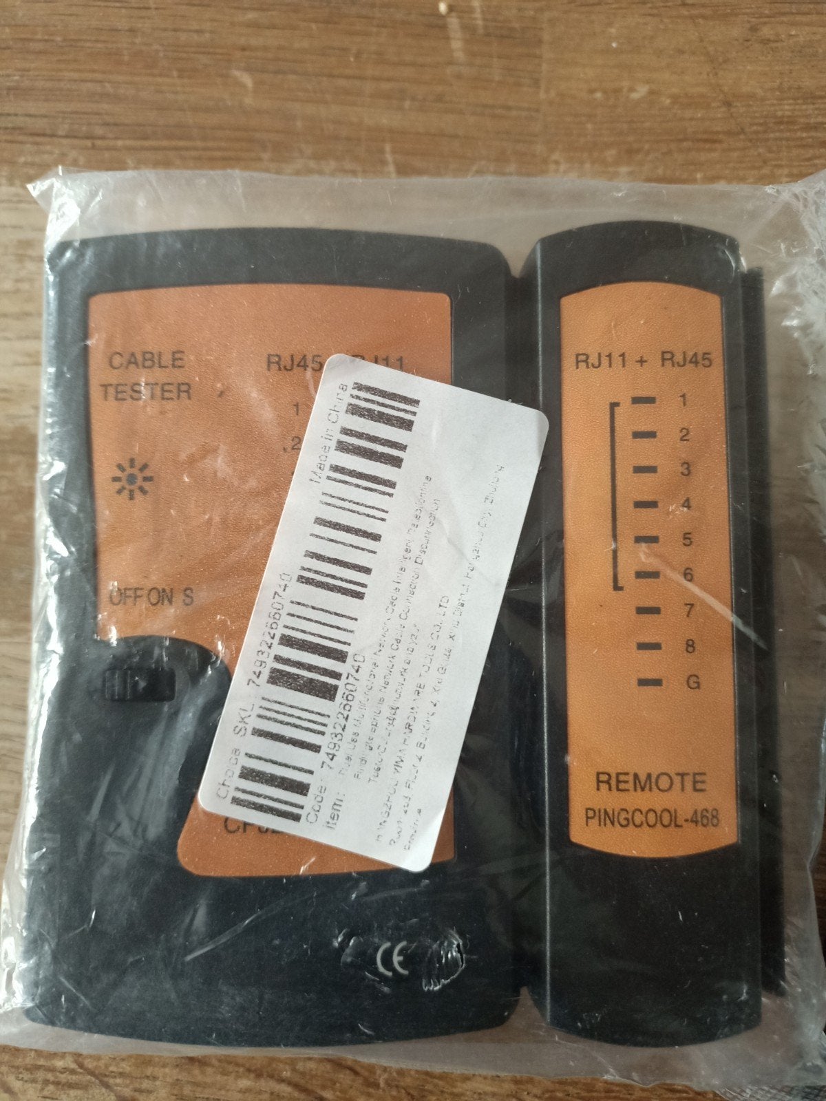 Nieuwe RJ11/RJ45 Kabeltester, Ophalen of Verzenden, Nieuw