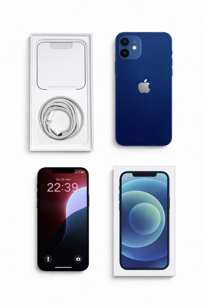 Te koop: iPhone 12 blauw 128GB, Telecommunicatie, Mobiele telefoons | Apple iPhone, 128 GB, Blauw, Ophalen of Verzenden, Zo goed als nieuw