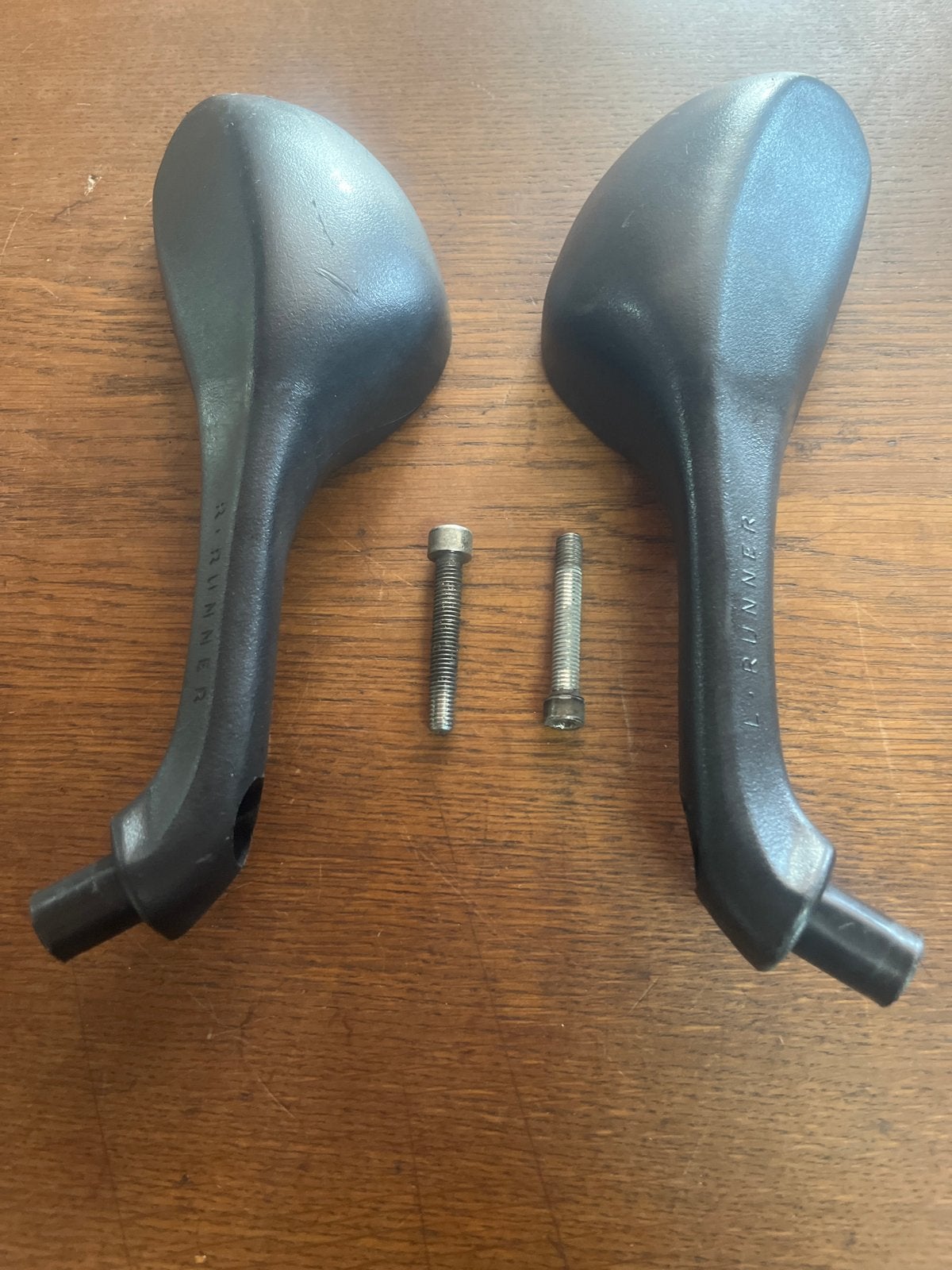 Runner spiegels met bouten voor Zip, Runner of andere scoote, Ophalen of Verzenden, Gebruikt, Overige typen, Piaggio