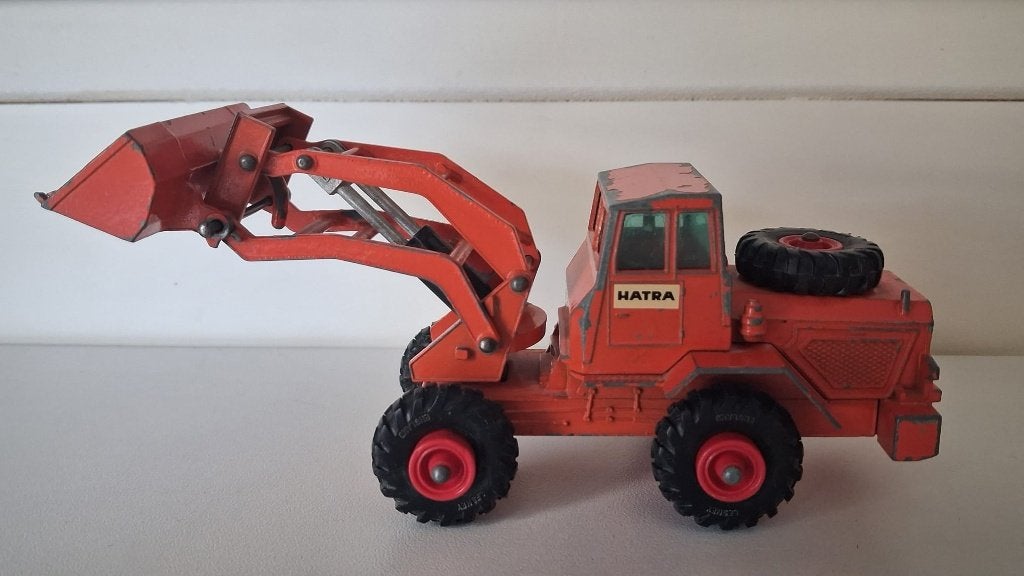 Hatra tractor shovel | kingsize No K-3 | 1: 69 By Lesney, Ophalen of Verzenden, Gebruikt, Tractor of Landbouw