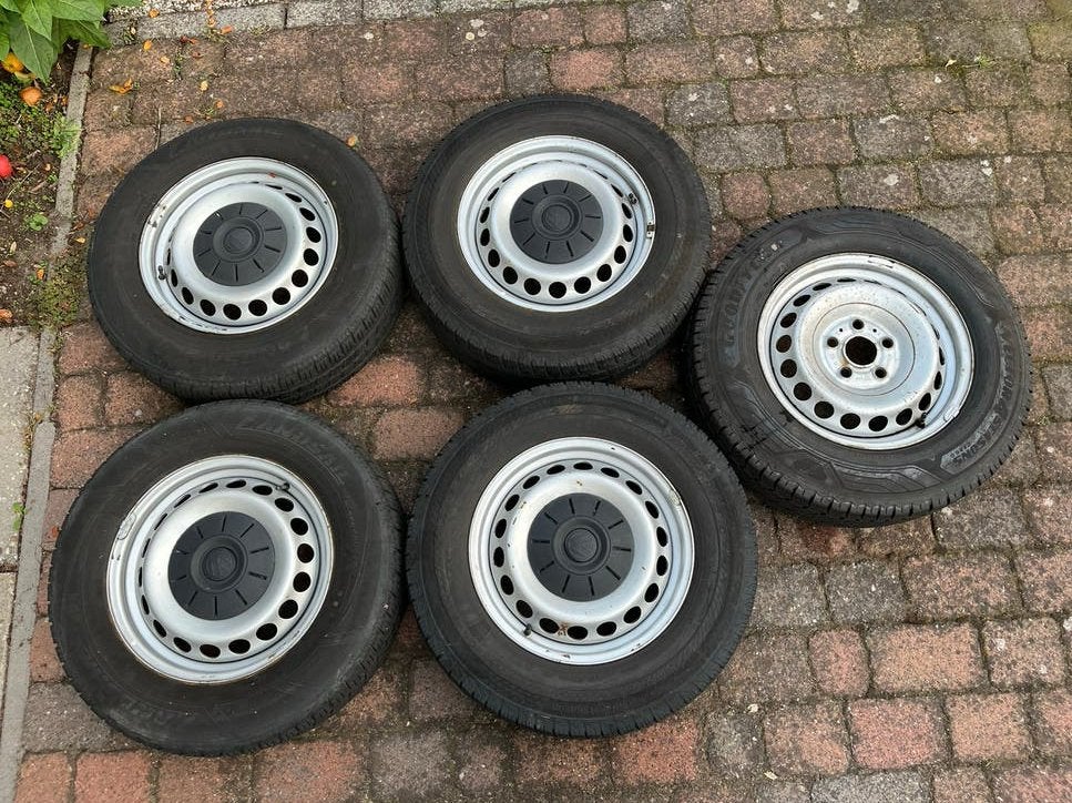 Wielen VW Crafter / MAN TGE - All Season Banden, Ophalen, 16 inch, Banden en Velgen, 205 mm