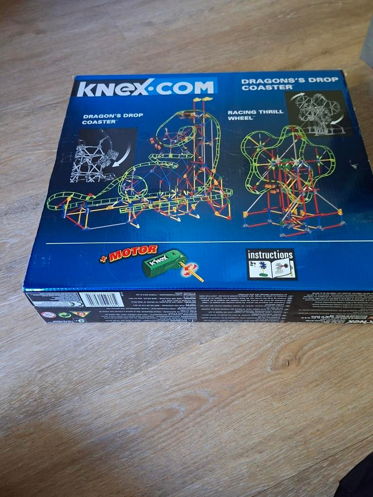 K'nex Dragon drops coaster, Ophalen of Verzenden, Zo goed als nieuw, K'nex