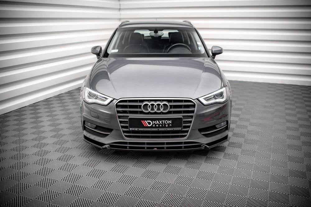 Maxton Spoiler Lip Splitter Voor Audi A3 Sportback Standaard, Verzenden, Automotive Parts, A.parts@hotmail.nl, Trasmolenlaan 12 3447 GZ Woerden