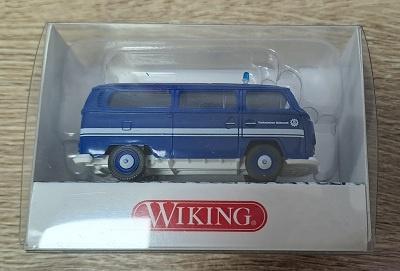Wiking 831501 Spoor H0 VW T2 Bus THW met Blauw Licht, Ophalen of Verzenden, Nieuw, Auto, Wiking