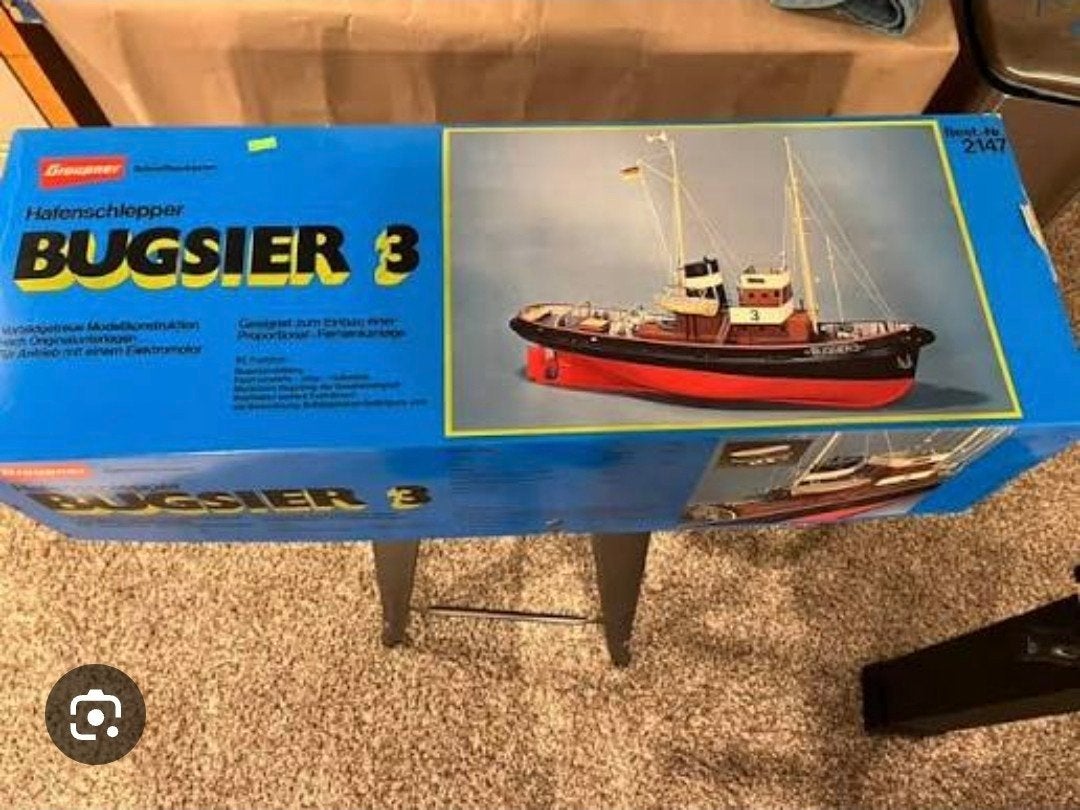 Graupner Havensleper Bugsier 3 Modelbouwboot, Ophalen of Verzenden, Zo goed als nieuw, Groter dan 1:32, Overige merken