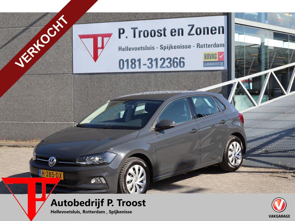 Volkswagen Polo 1.0 MPI Comfortline Cruise control/Airco/Blu, Auto's, Volkswagen, 12 maanden, Stof, 82 pk, Origineel Nederlands