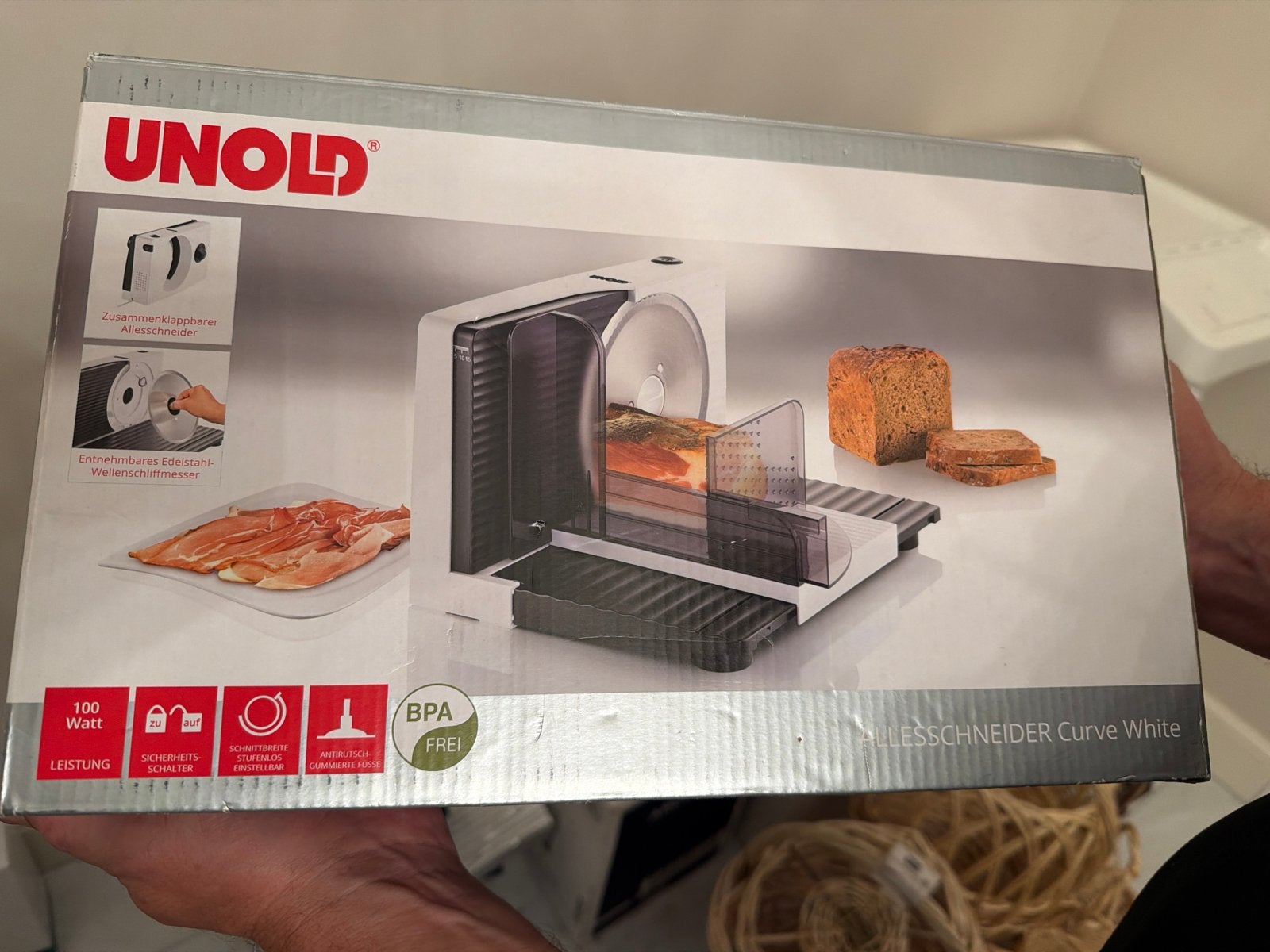 Unold Alles snijder nieuw in doos, Ophalen of Verzenden, Nieuw