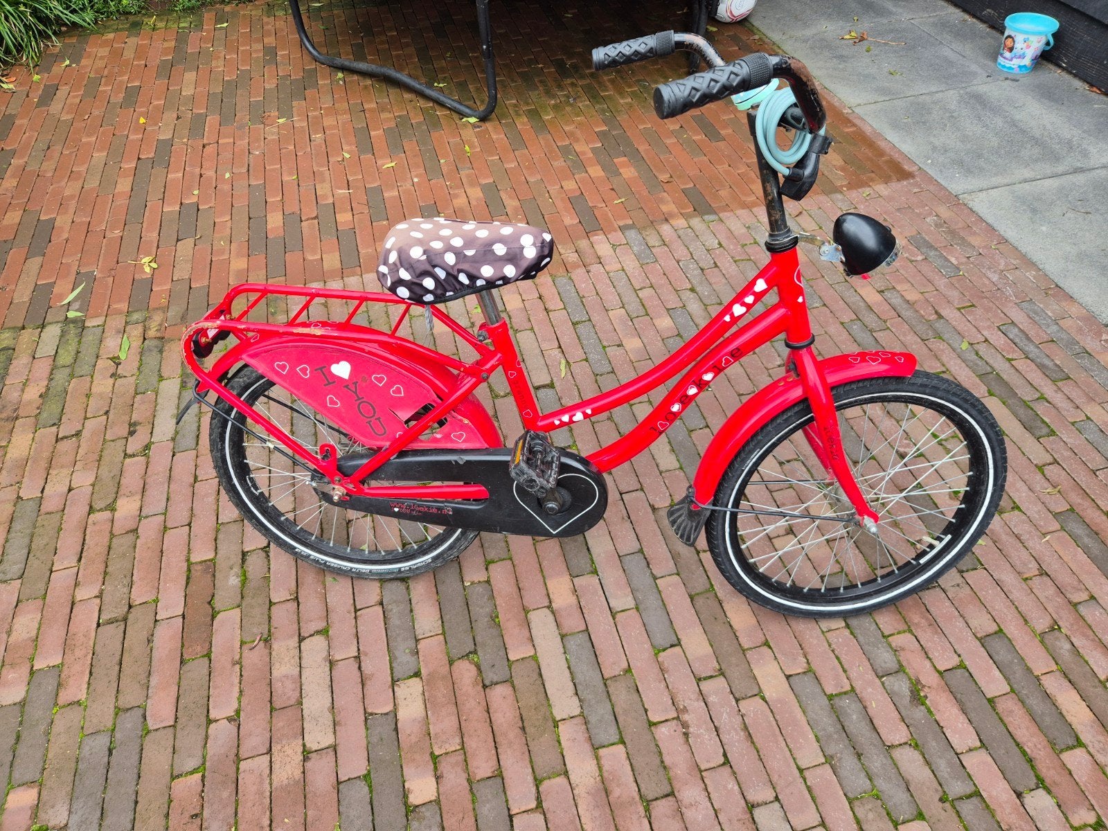 20 inch kinderfiets gebruikt - kan nog prima mee!, Fietsen en Brommers, Ophalen, Gebruikt, 20 inch of meer