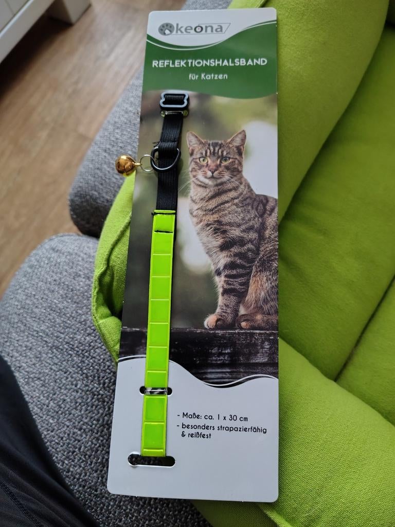 Reflecterende katten halsband, Dieren en Toebehoren, Kattenhalsbanden en Penningen, Ophalen of Verzenden, Nieuw