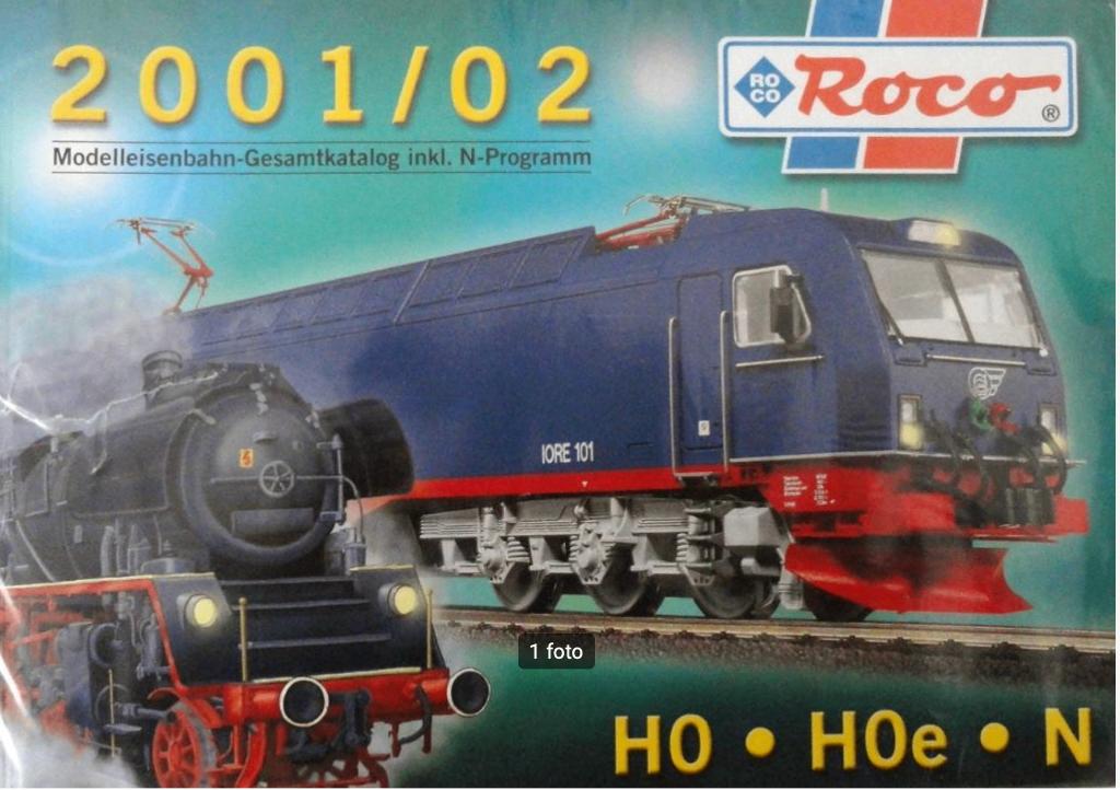 Roco catalogus 2001-2002, Gelijkstroom, Zo goed als nieuw, Roco, Analoog