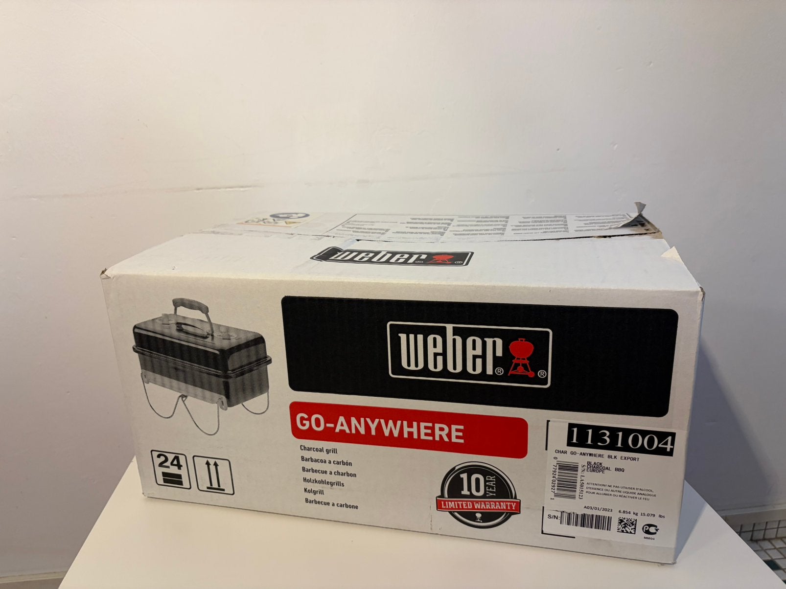 Weber Go-Anywhere Barbecue (BBQ) | NIEUW IN DOOS, Ophalen, Nieuw