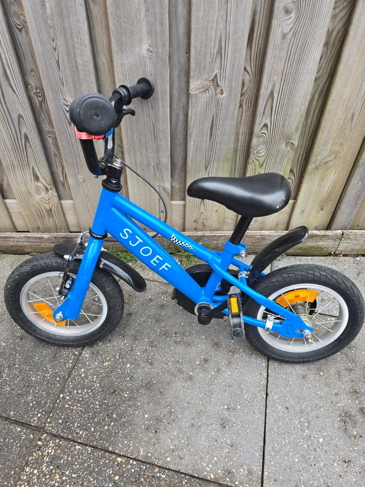 Sjoef kinderfiets, Ophalen of Verzenden, Minder dan 16 inch
