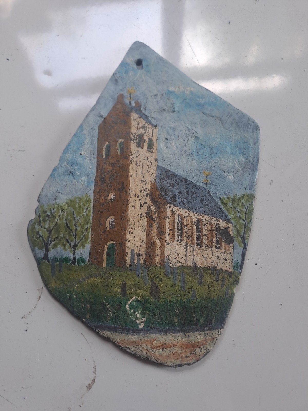 lei Lutkewierum kerk, Ophalen of Verzenden