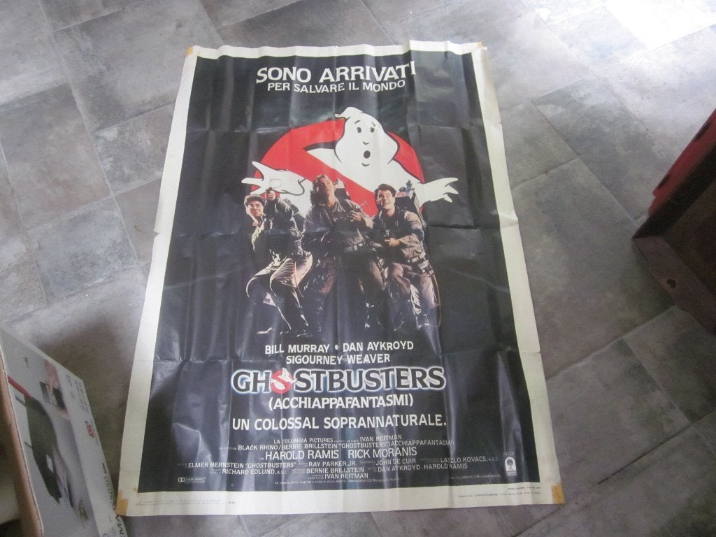 ghostbusters bioscoop poster, Verzamelen, Posters, Deurposter of groter, Ophalen of Verzenden, Film en Tv, Rechthoekig Staand