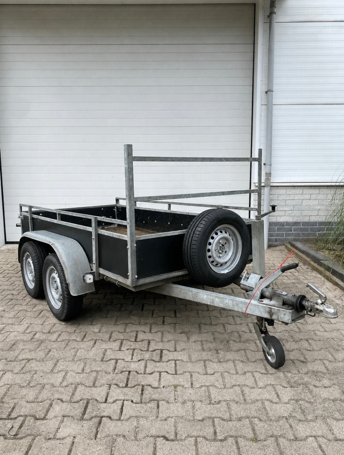 aanhanger / tandemasser compleet vernieuwd, Auto diversen, Aanhangers en Bagagewagens, Ophalen, Gebruikt