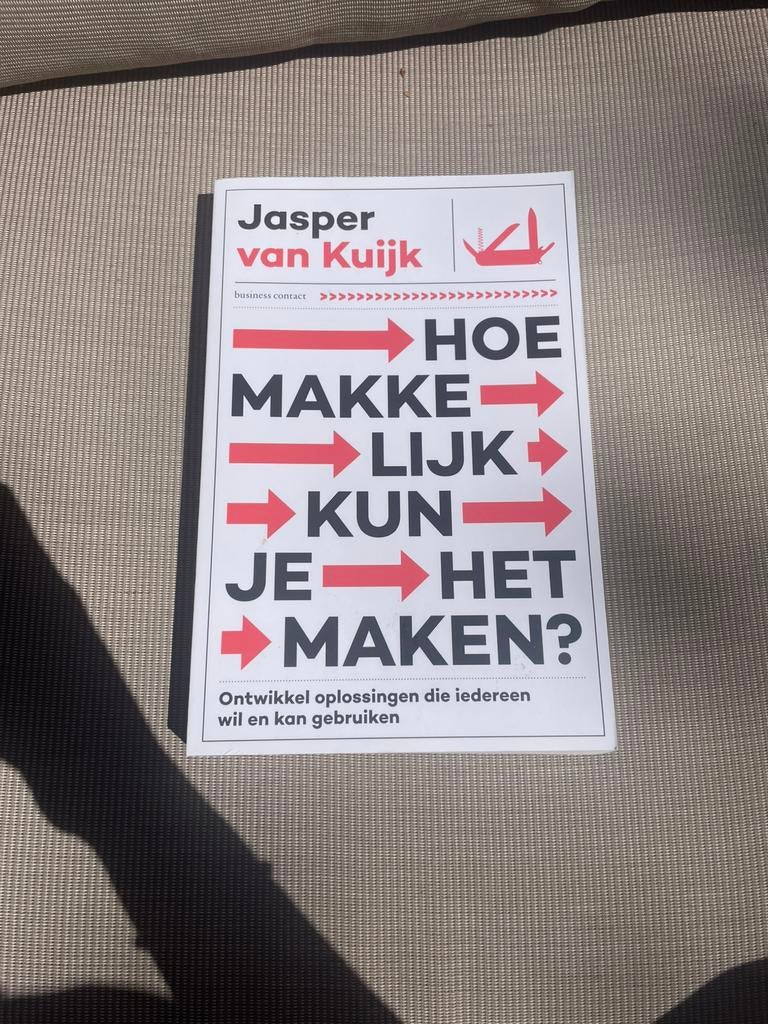 Hoe makkelijk kun je het maken? - Jasper van Kuijk, Ophalen of Verzenden, Zo goed als nieuw