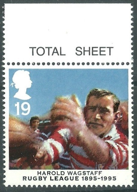 ENGELAND 1995 19p. Rugby, Michel: 1591, Postfris., Verzenden, Postfris, Sport