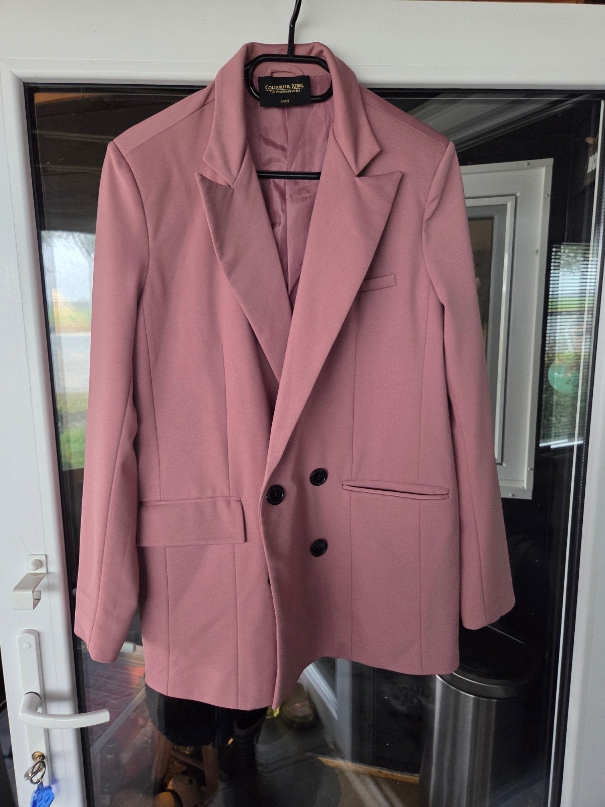 Colourful Rebel blazer oudroze maat S-M, Colourful Rebel, Ophalen of Verzenden, Zo goed als nieuw, Roze