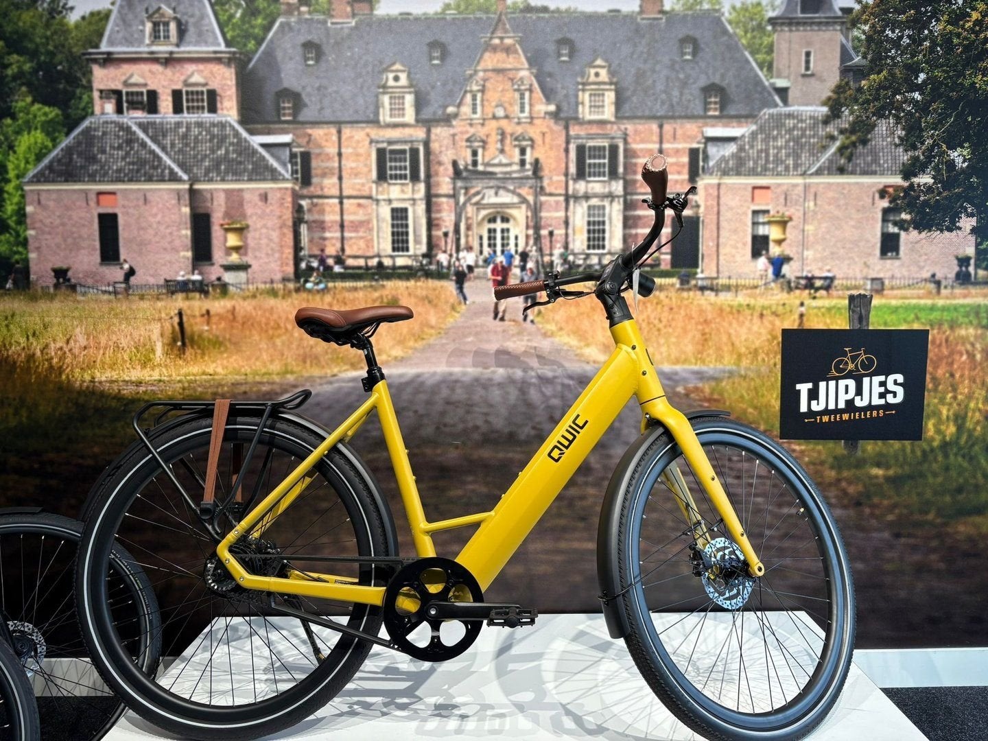 QWIC Signal Dames E-bike Geel | M/L | Nieuw €2.399, Fietsen en Brommers, -, -, Nieuw, 51 tot 55 cm