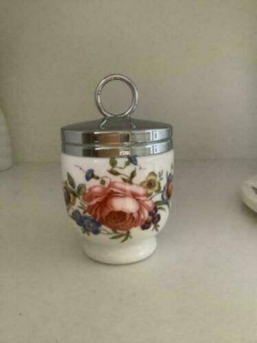 Royal Worcester Floral eipocheerder eiercoddler, Ophalen, Nieuw
