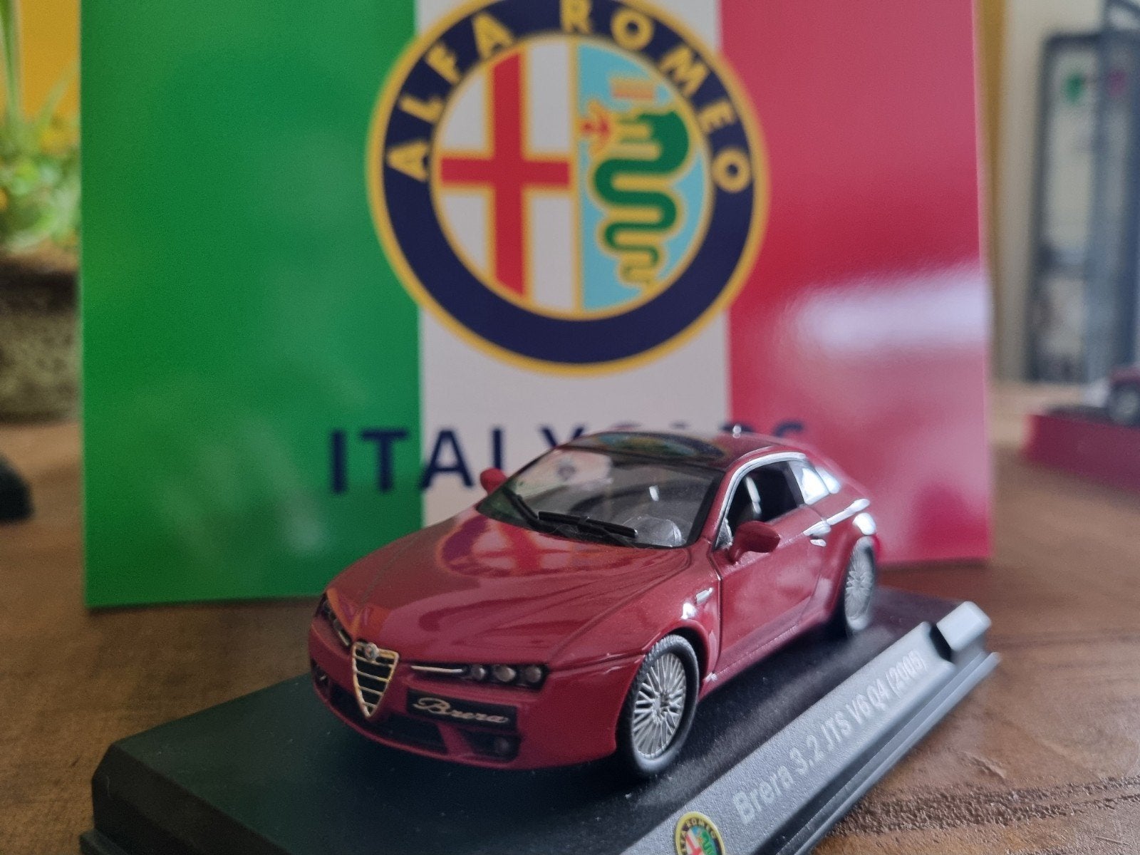 Alfa Romeo Brera 3.2 JTS V6 Q4 (2005) modelauto, Ophalen of Verzenden, Zo goed als nieuw, Overige typen
