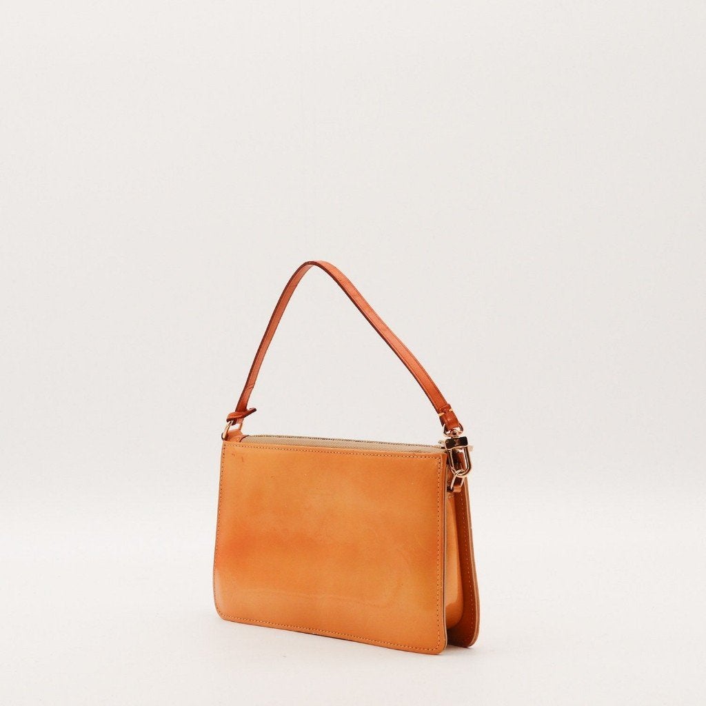 Louis Vuitton Vernis Lexington clutch, Verzenden, Gebruikt, Bruin, Avondtasje