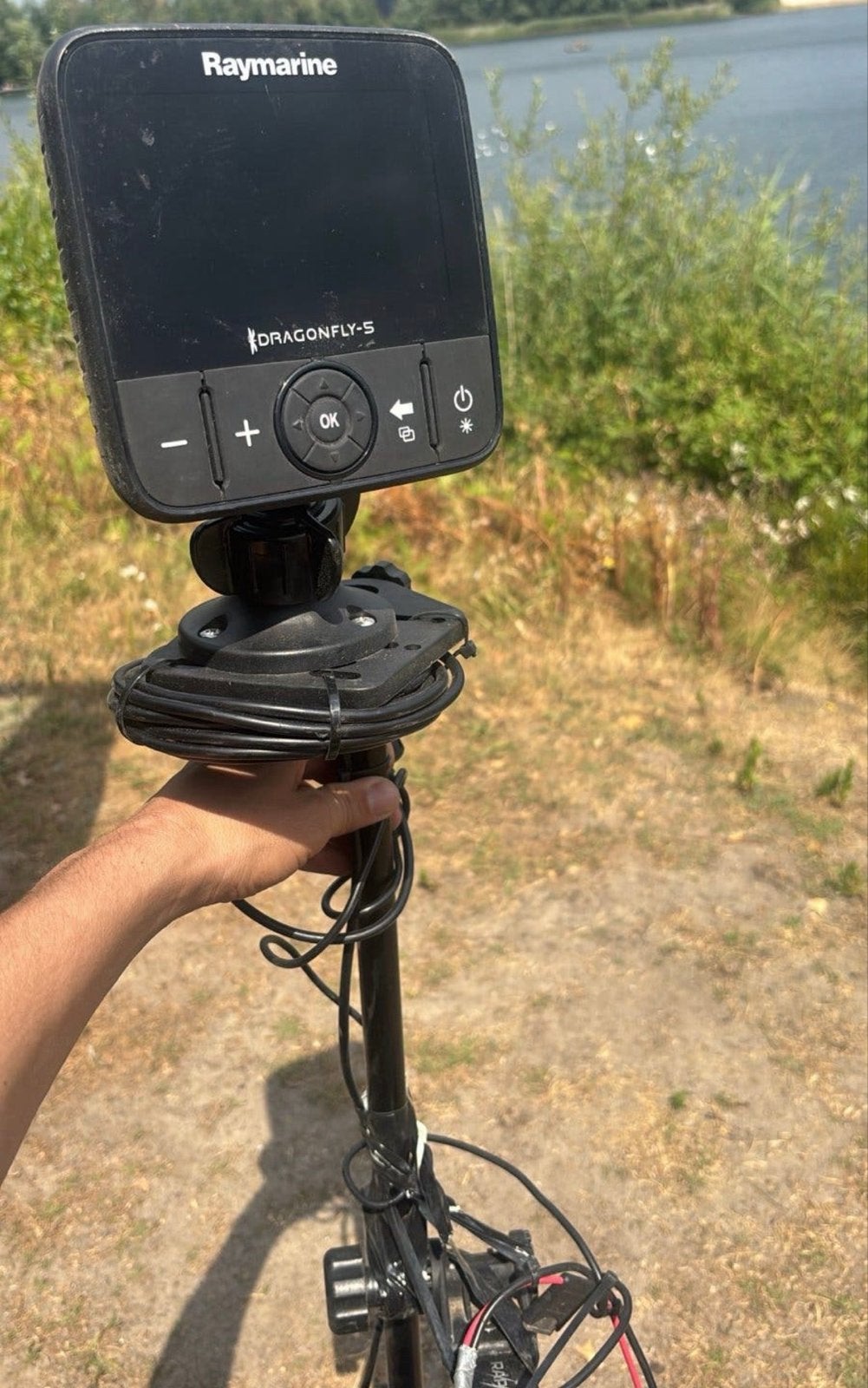 Raymarine Dragonfly-5 Fishfinder/dieptemeter, Watersport en Boten, Navigatiemiddelen en Scheepselektronica, Ophalen of Verzenden