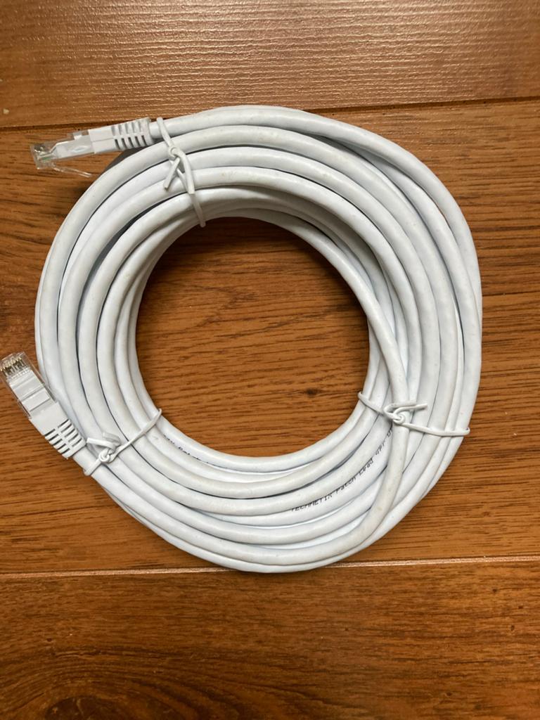 Witte Internet Kabel, Ophalen of Verzenden, Nieuw