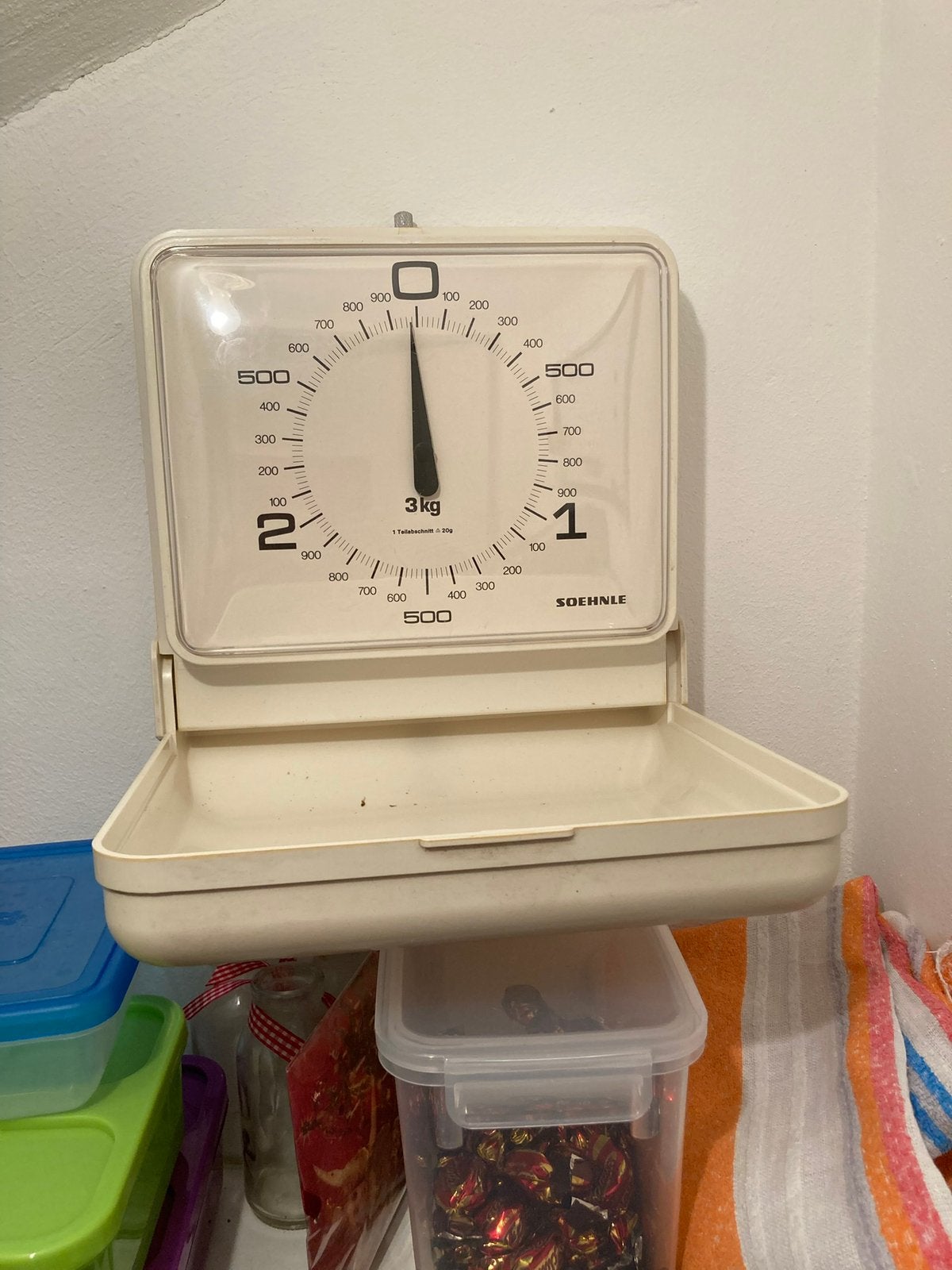 Keukenweegschaal, Ophalen, Zo goed als nieuw