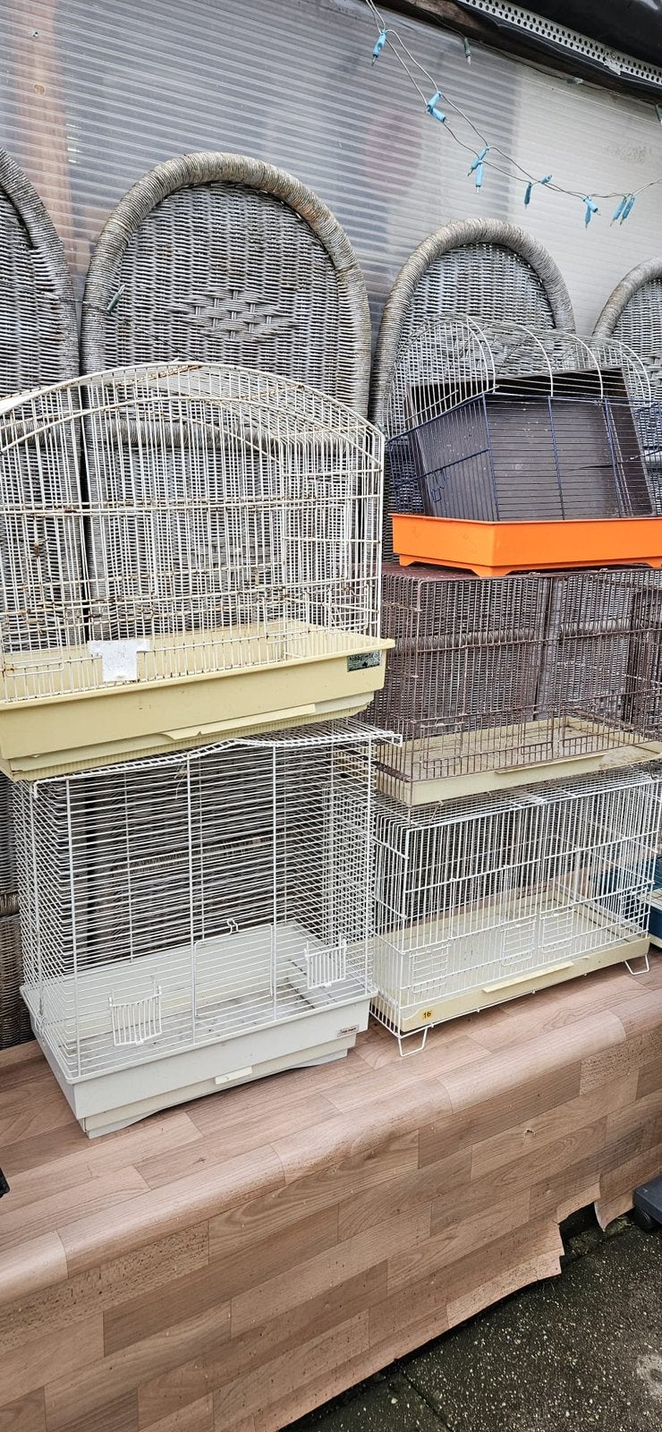 Kooien 1 voor€10, Ophalen of Verzenden, Zo goed als nieuw, Hout, Vogelkooi