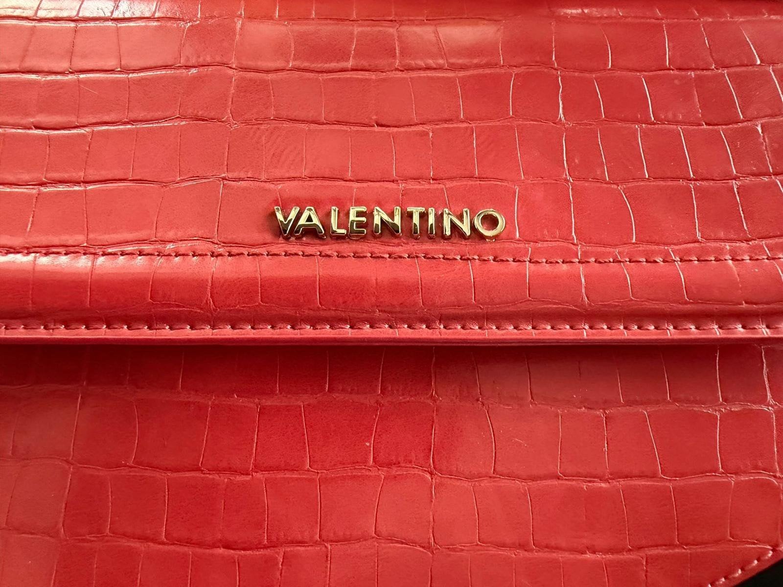 Valentino by Mario Valentino rode schoudertas, Ophalen of Verzenden, Nieuw, Rood, Schoudertasje