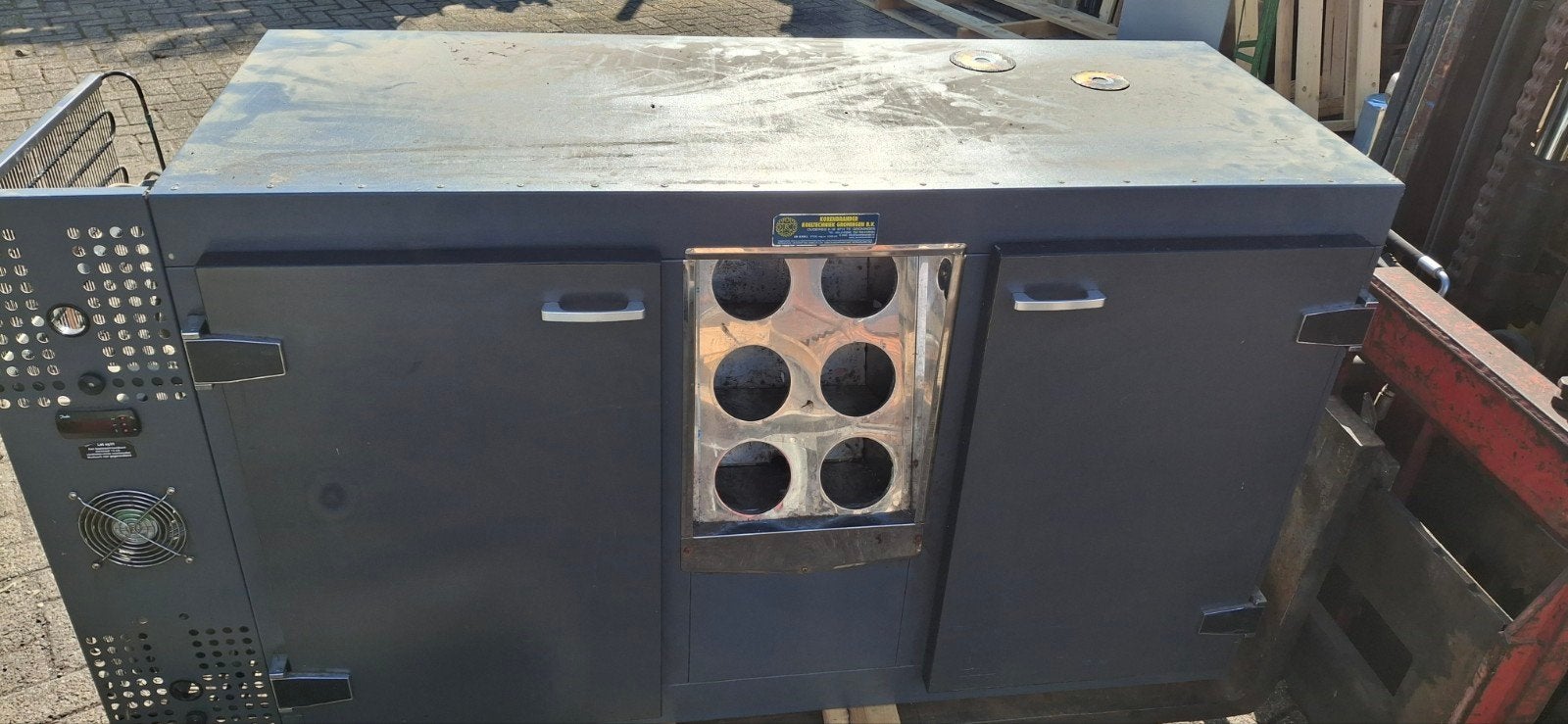 Barkoeling flessennest, 200 liter of meer, Ophalen, Zonder vriesvak, 160 cm of meer