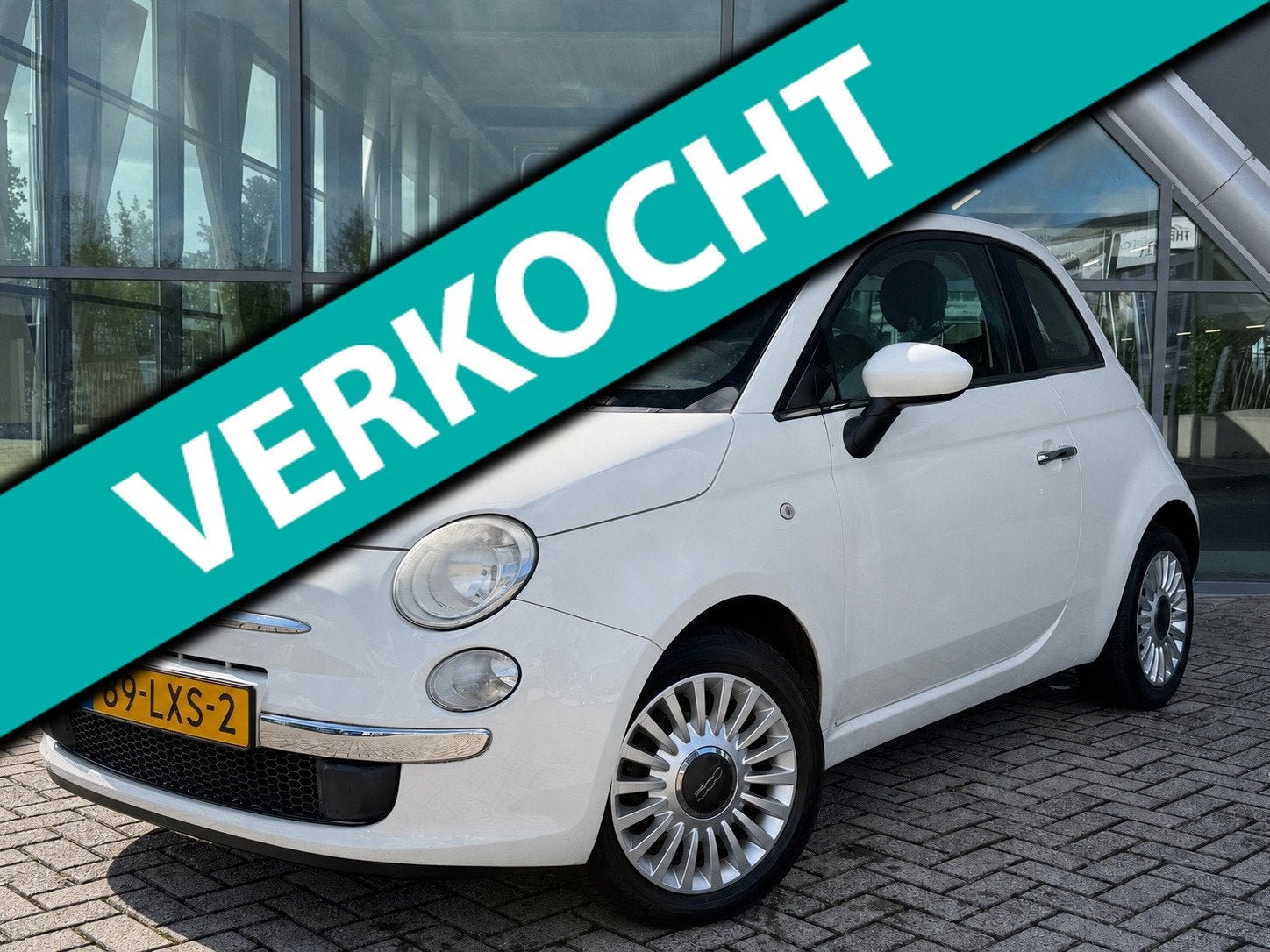 Fiat 500 1.2 Lounge Automaat, Pano, Airco, Nieuwe Distributi, Gebruikt, 1242 cc, 4 cilinders, Start-stop-systeem
