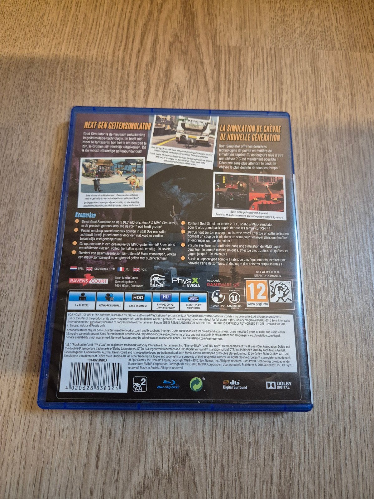 PS4 spel goat simulator the bundle playstation 4, Spelcomputers en Games, Games | Sony PlayStation 4, 1 speler, Ophalen of Verzenden