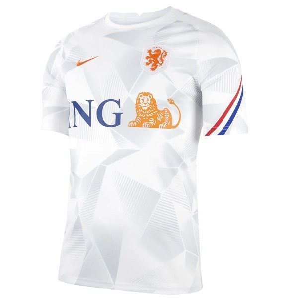 Nederlands Elftal warming-up wit EK 2021, Ophalen, Zo goed als nieuw, Overige sporten, Shirt