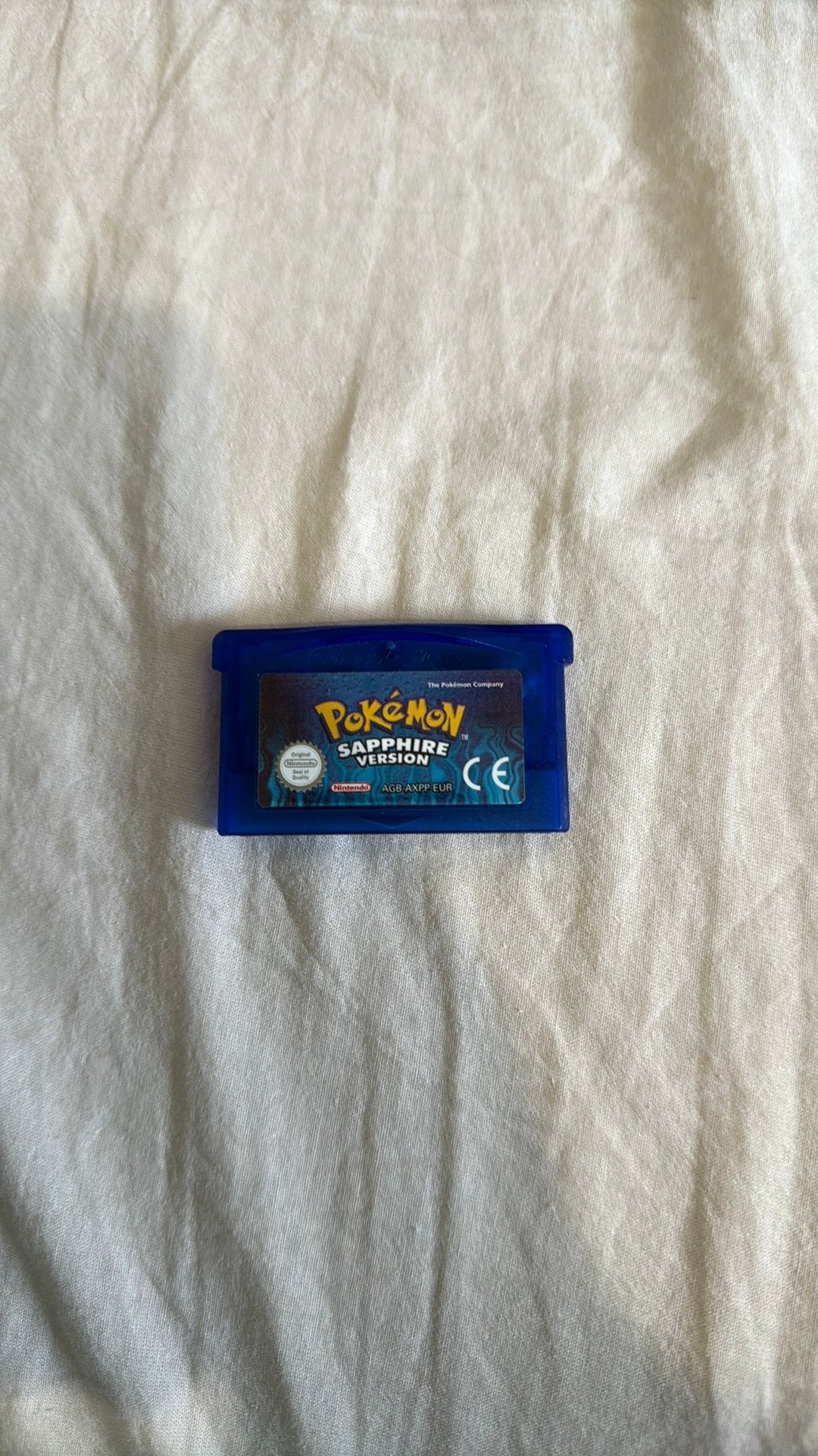 Pokemon Sapphire (battery run dry), Avontuur en Actie, Gebruikt, 1 speler, Ophalen of Verzenden