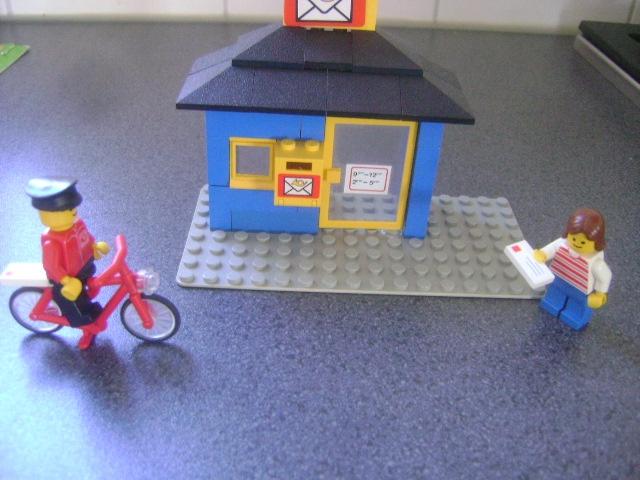 lego Town Classic Town Post Office 6689 Post-Station, Lego, Ophalen of Verzenden, Complete set, Compleet