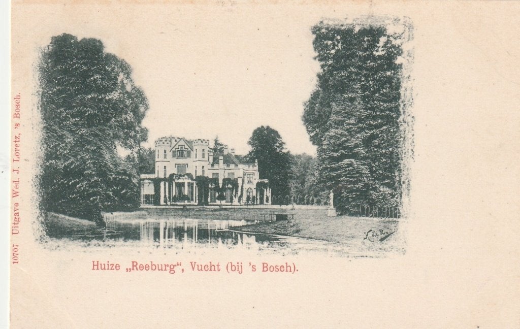 Vught (N.Br.) - Huize Reeburg., Ophalen of Verzenden, Voor 1920, Ongelopen, Noord-Brabant