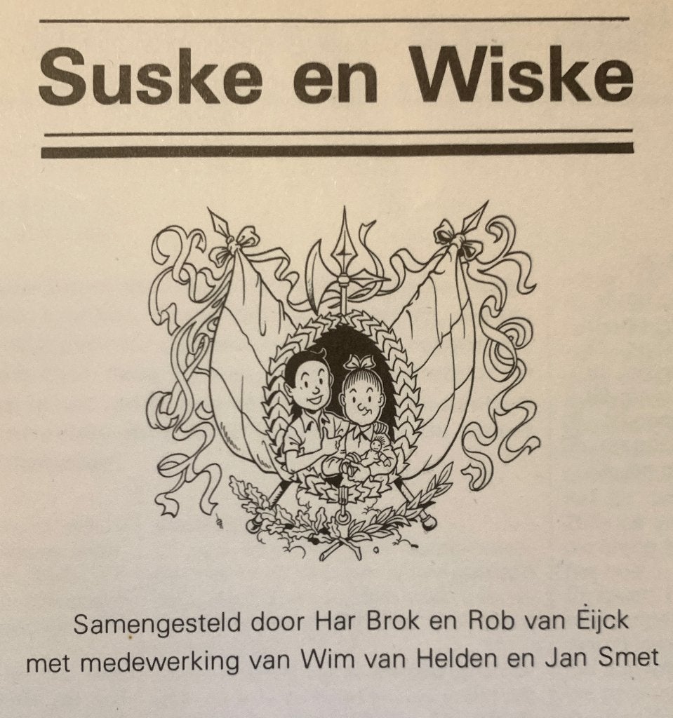 Suske en Wiske infoboek - Knots - Har Brok / Rob van Eijck, Eén stripboek, Ophalen of Verzenden, Gelezen