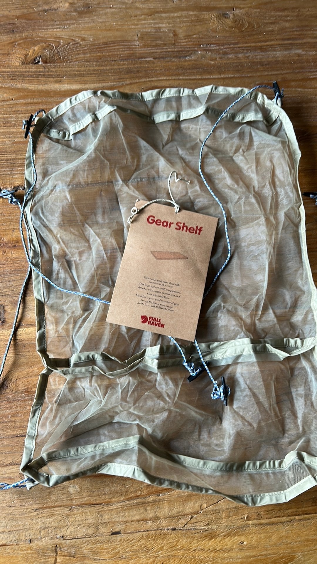 Fjallraven tent opberg net, Abisko Keb en Dome tent, Ophalen of Verzenden, Zo goed als nieuw