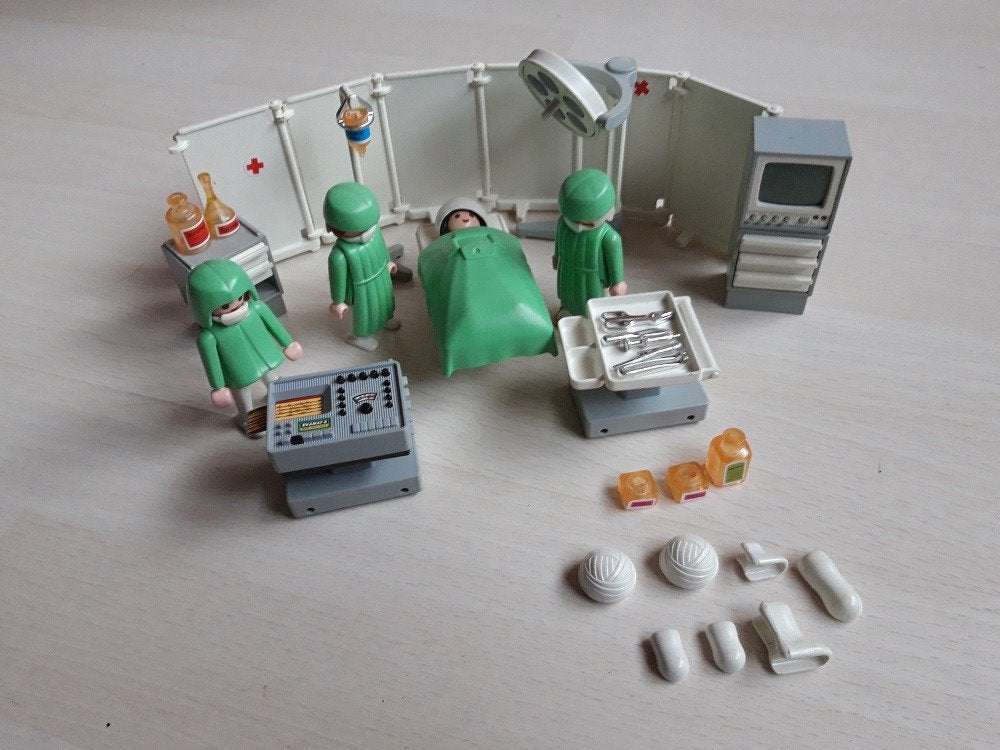 Playmobil Operatiekamer 3459, Zo goed als nieuw, City life, Figuren, Complete set