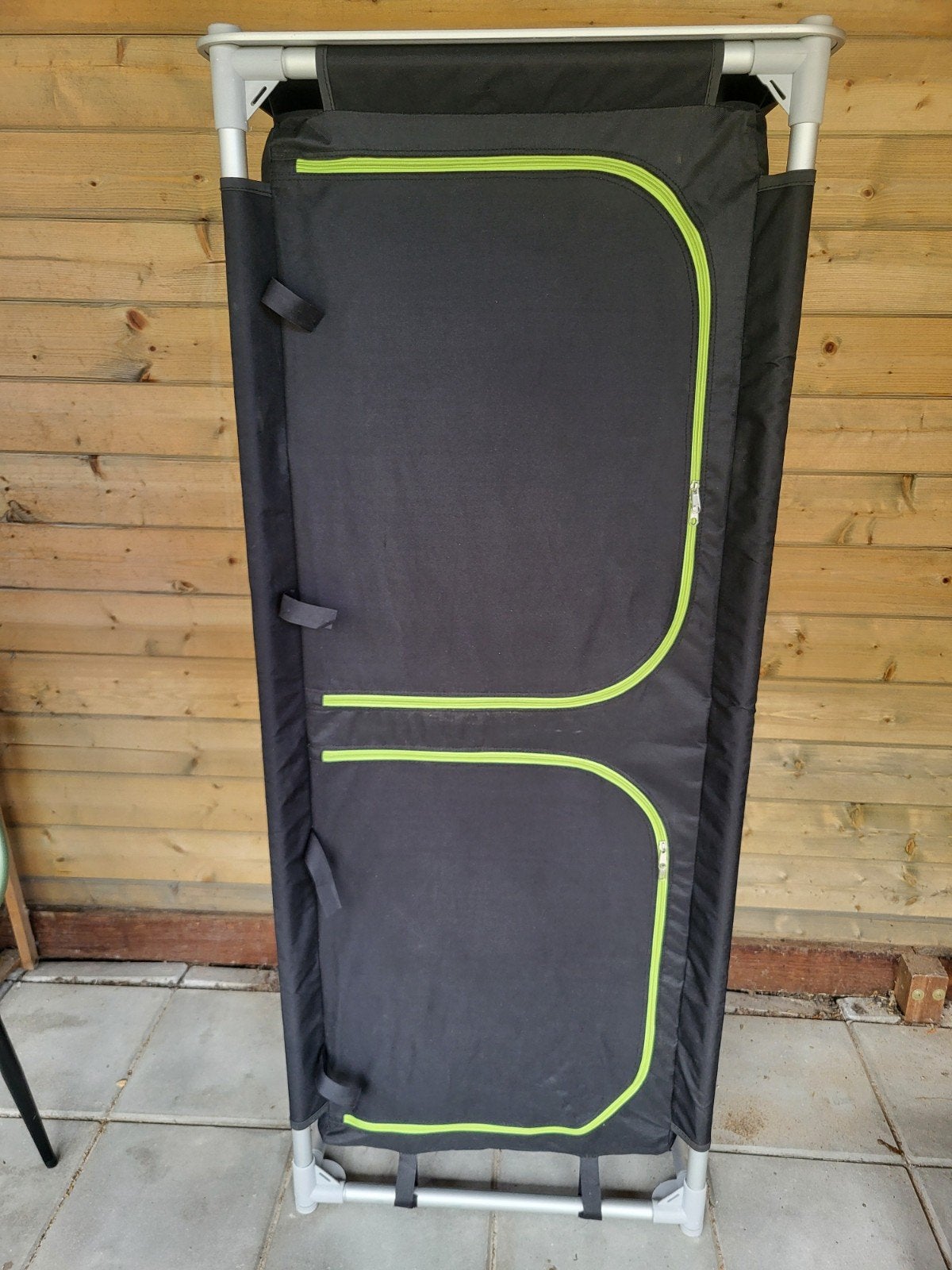 Hoge campingkast (kampeerkast) 4 planken + harde top, Ophalen, Gebruikt, Campingkast