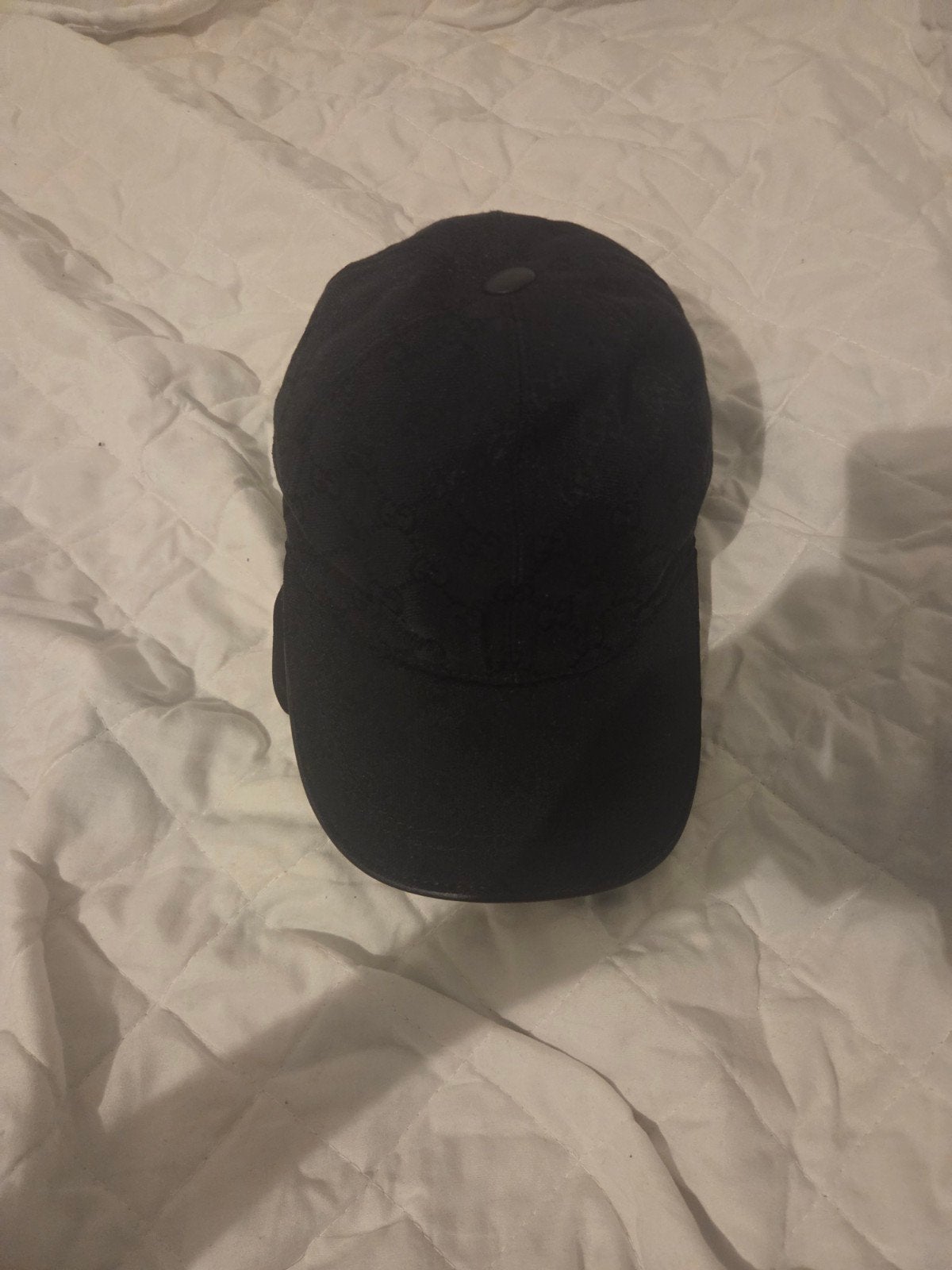 Zwarte Gucci pet - Zo goed als nieuw, Kleding | Heren, Ophalen of Verzenden, Zo goed als nieuw, One size fits all, Pet