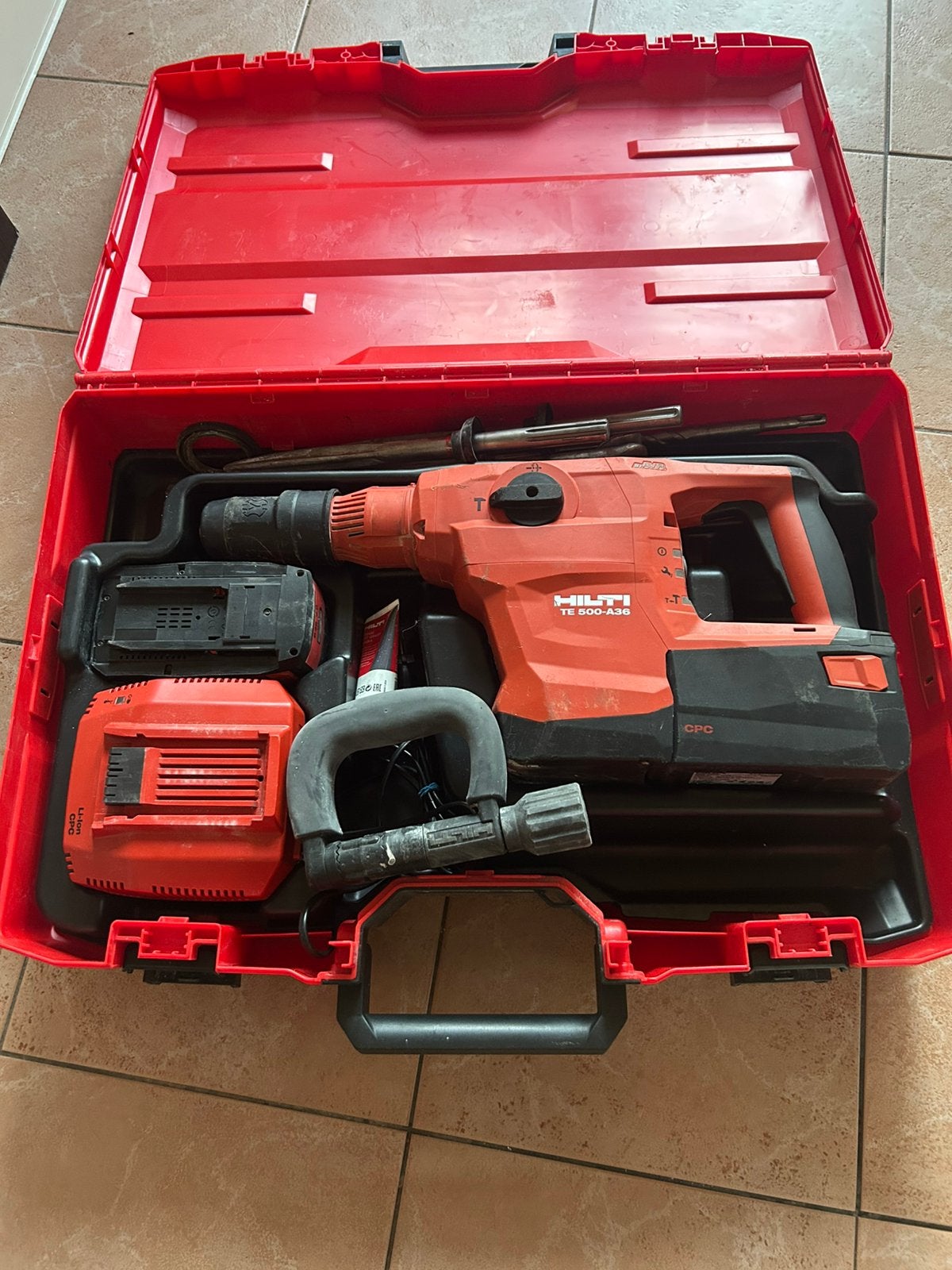 Hilti TE 500-A36, Ophalen of Verzenden, Zo goed als nieuw