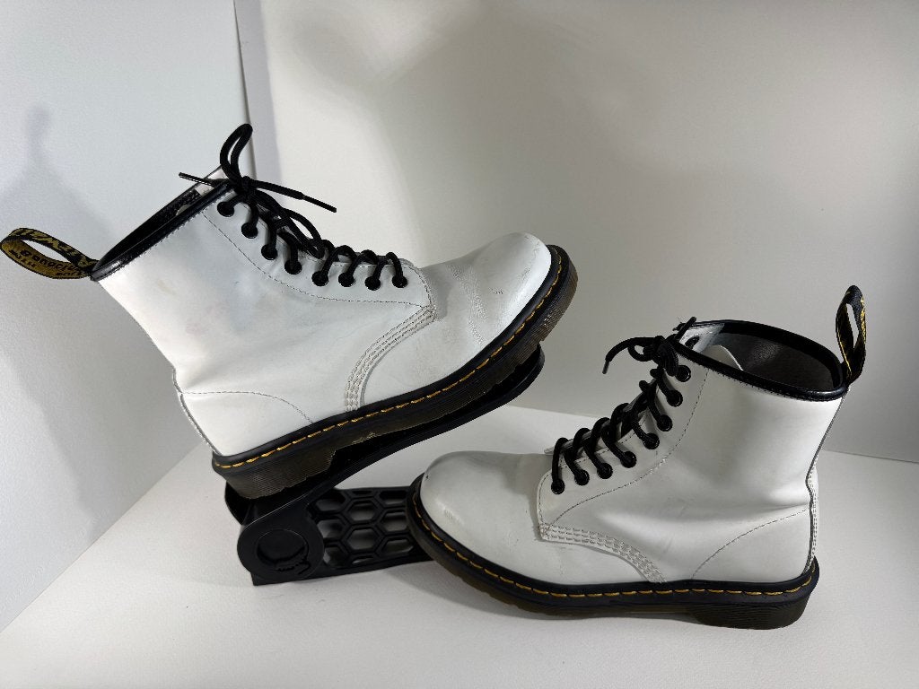 Dr martens dames schoen maat:39, Hoge laarzen, Wit, Ophalen of Verzenden, Dr. Martens