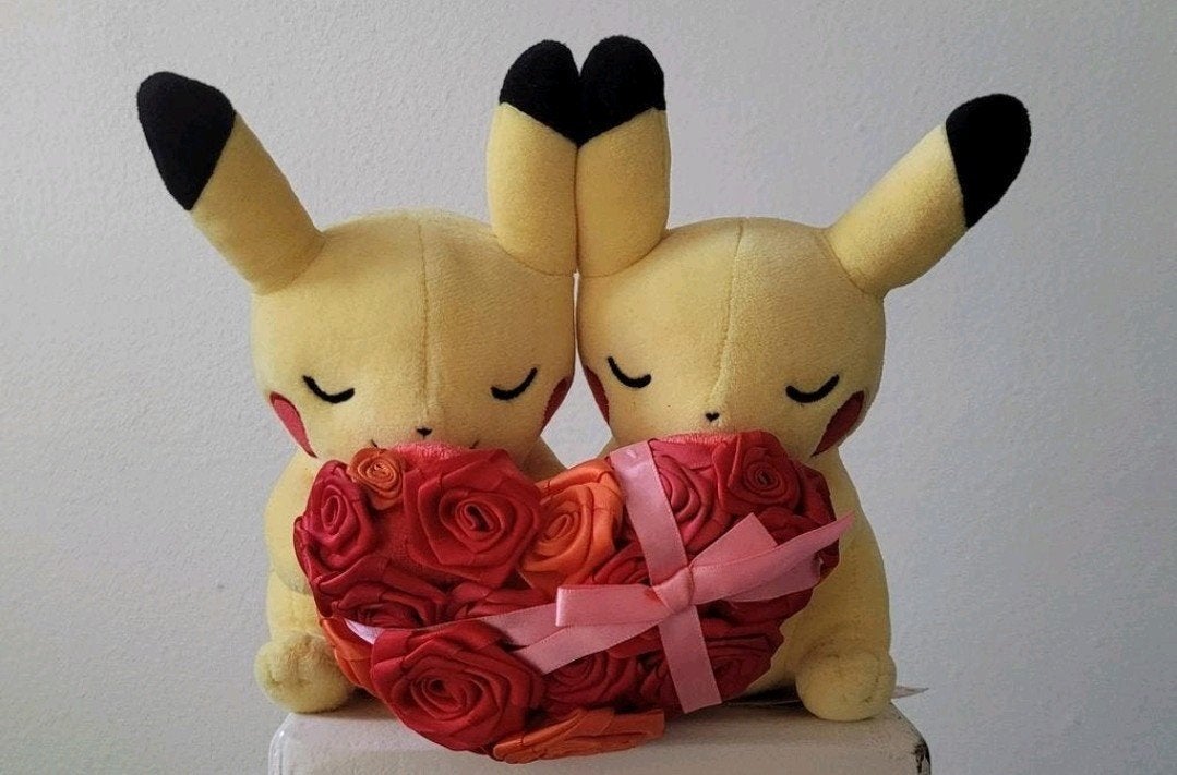 Pokémon Center Sweetheart Pikachu knuffel, Ophalen, Geel, Overige typen, Middelgroot (20 tot 80 cm)