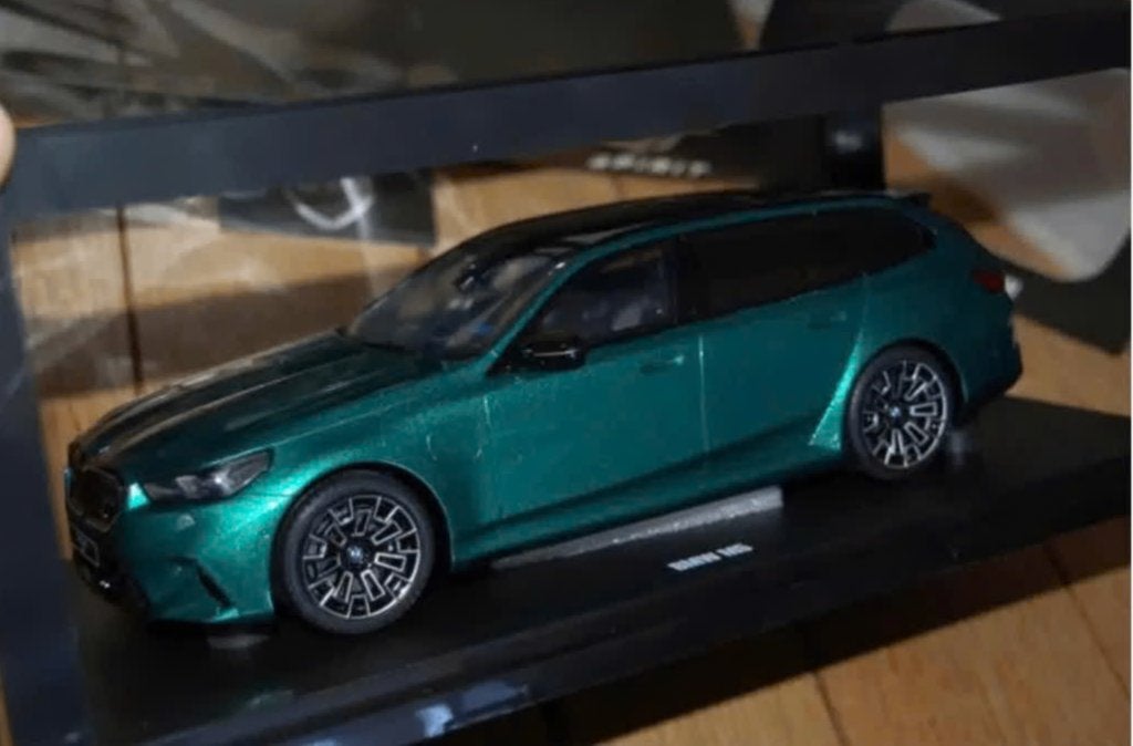 1:18 BMW M5 TOURING G99 2024 green GT spirit GT509 WRH, Verzenden, Zo goed als nieuw, Auto, Overige merken