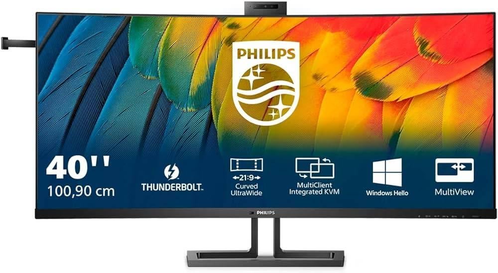 Philips 40B1U6903CH/00 – 40" 5K2K Thunderbolt 4, Computers en Software, Monitoren, Refurbished, 60 Hz of minder, DisplayPort, HDMI